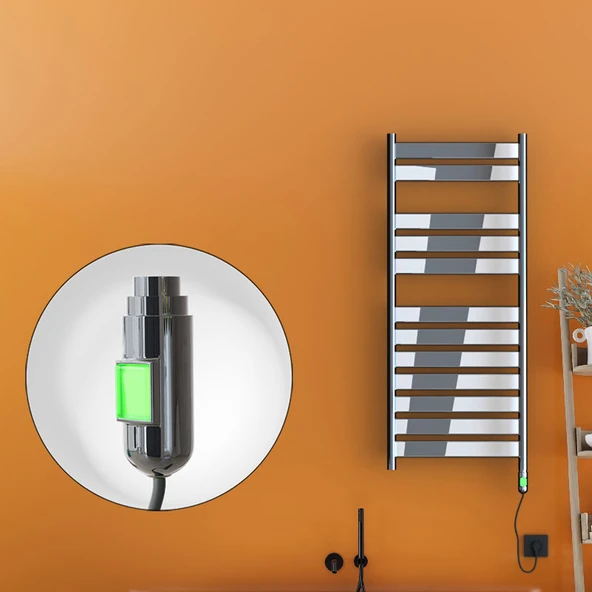 Bora Bora Elektrikli Havlupan 300 Watt 500x1200 Krom (OnOff Düğmeli) ürün görseli 1