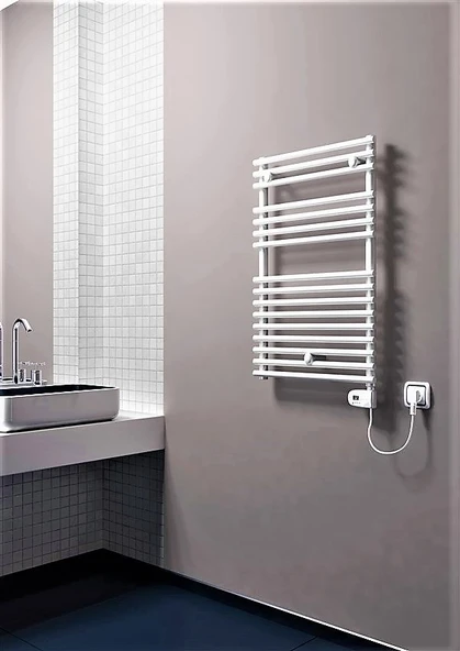 OLIB  Elektrikli Havlupan 500x800 Beyaz (Thesis Termostat) 600W ürün görseli 1
