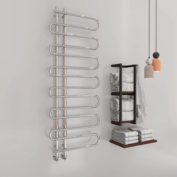 Zante Dekoratif Havlupan 600x1400 Krom ürün görseli 1