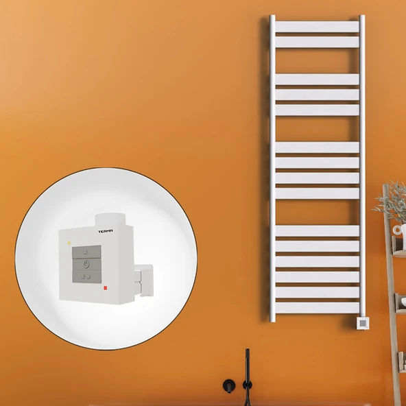 Bora Bora Elektrikli Havlupan 500x1600 Beyaz Ktx1 1000 Watt ürün görseli 1