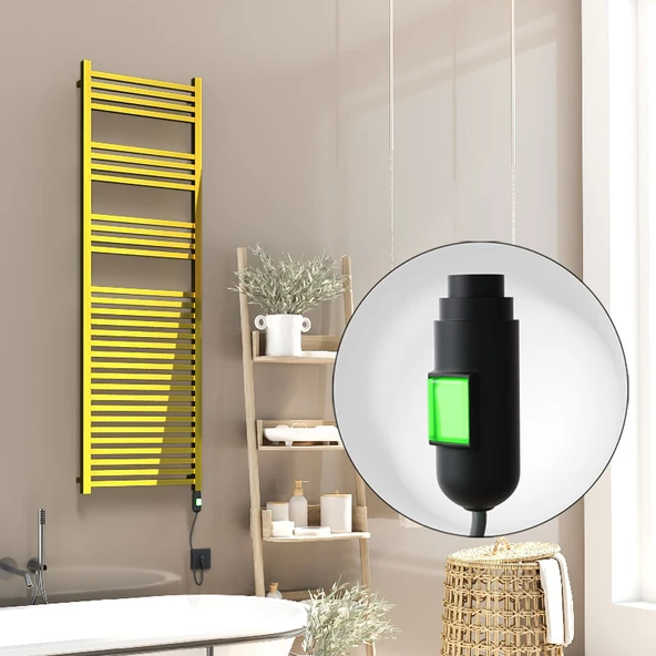 Barbados Elektrikli Havlupan 500x1600 Altın  (OnOff Düğmeli) 600W ürün görseli 1