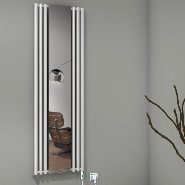 BAHAMA  Elektrikli Havlupan 540x1760 Beyaz (OnOff Düğmeli) 900W ürün görseli 1