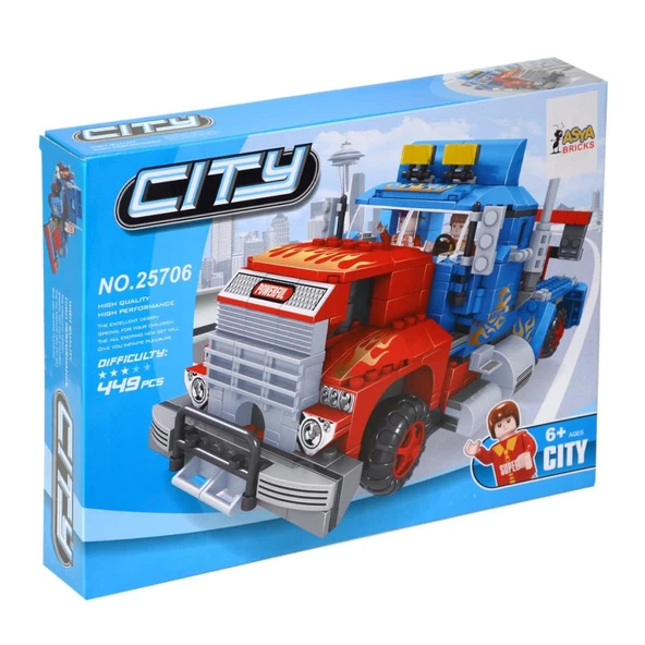 0131-25706 City Set / 449 parça ürün görseli 1