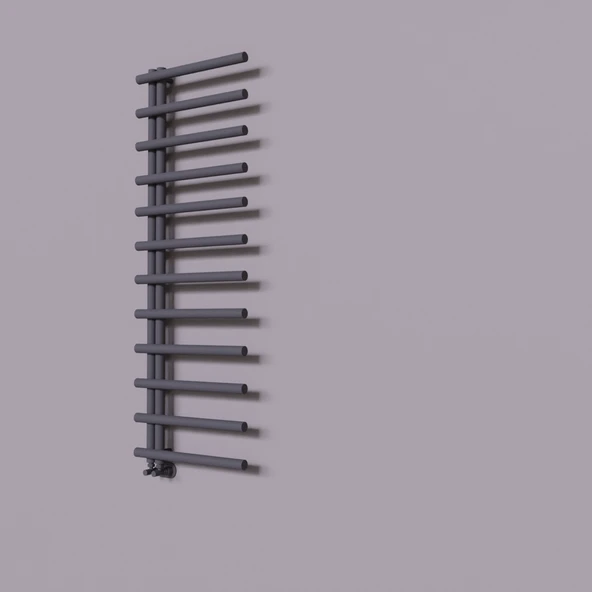Tuna Dekoratif Havlupan 600x1750 Koyu Antrasit ürün görseli 1