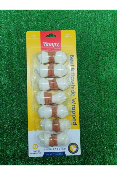 Biftek Sargılı Kemik Köpek Ödülü 85g ürün görseli 1