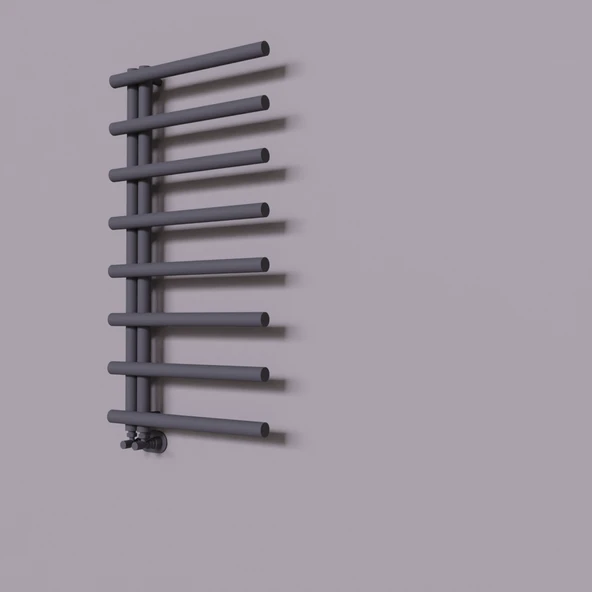 Tuna Dekoratif Havlupan 600x1150 Koyu Antrasit ürün görseli 1
