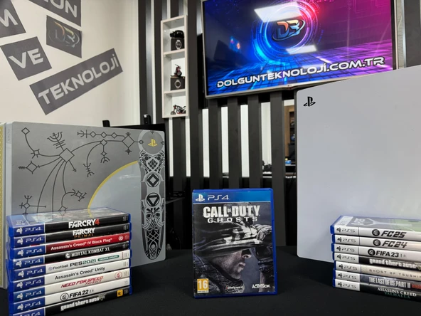 Call Of Duty Ghosts Ps4 - Ps5 Oyun CD’si (İKİNCİ EL) ürün görseli 1