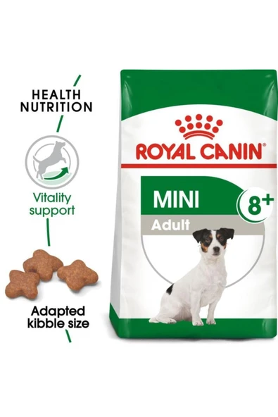 Royal Canin Mini Adult +8 Küçük Irk Yaşlı Köpek Maması 2 Kg ürün görseli 1