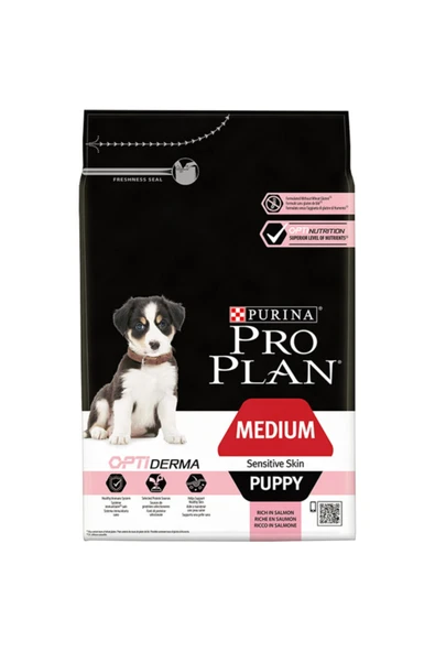 Pro Plan Medium Puppy Somonlu Yavru Köpek Maması 12 Kg ürün görseli 1