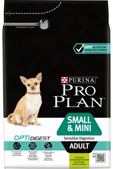 Pro Plan Small Mini Adult Kuzu Etli Yetişkin Köpek Maması 3 Kg ürün görseli 1