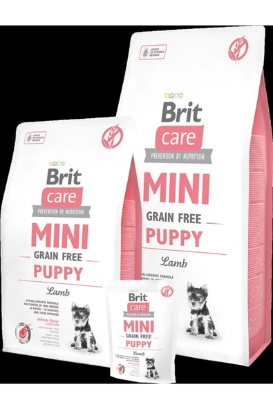 Brit Care Tahılsız Kuzu Etli Mini Irk Yavru Köpek Maması 2 Kg ürün görseli 1