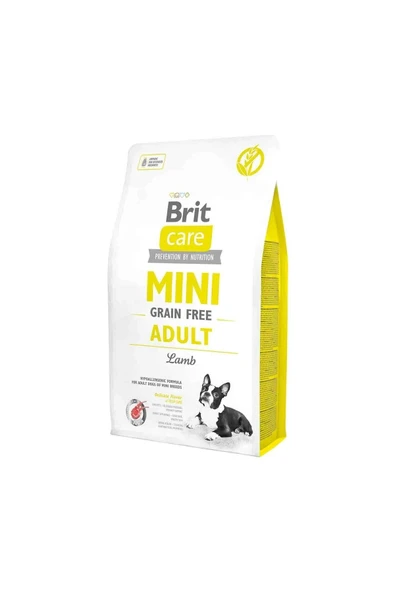 Brit Care Mini Tahılsız Kuzu Etli Küçük Irk Yetişkin Köpek Maması 2 Kg ürün görseli 1
