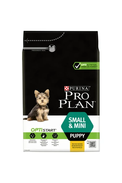 Pro Plan Small Mini Puppy Tavuk Etli Yavru Köpek Maması 3 Kg ürün görseli 1