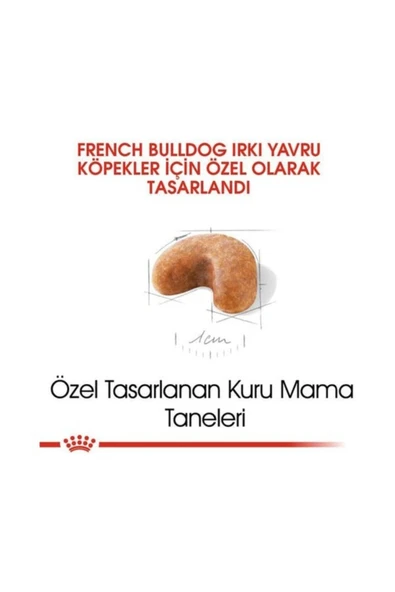 Royal Canin French Bulldog Junior Yavru Köpek Maması 3 kg ürün görseli 1