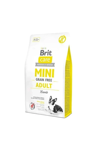 Brit Care Mini Tahılsız Kuzu Etli Küçük Irk Yetişkin Köpek Maması 2 Kg ürün görseli 1
