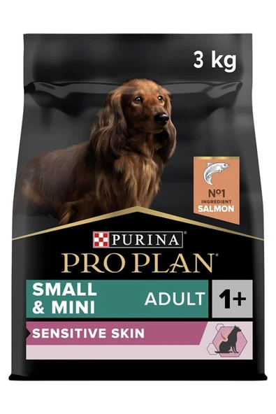 Sensitive Skin Somonlu Ve Pirinçli Küçük Irk Yetişkin Köpek Maması 3 kg ürün görseli 1