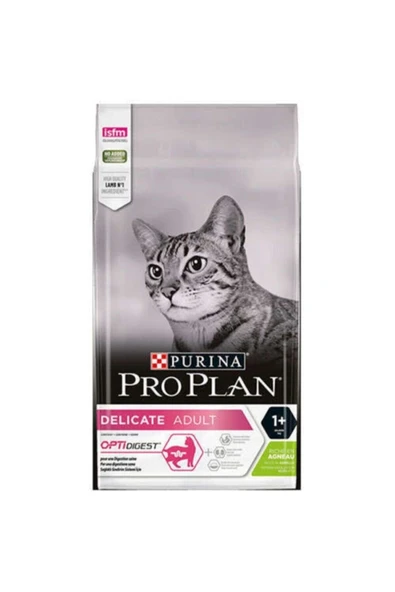 Pro Plan Delıcate Adult Yetişkin Kuzu Etli Kedi Maması 3 kg. ürün görseli 1