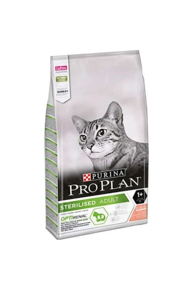 Proplan Kısırlaştırılmış Somonlu Kuru Kedi Maması 3 kg ürün görseli 1
