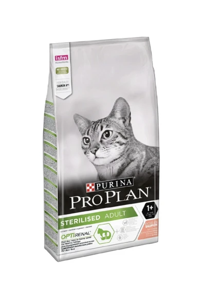 Proplan Kısırlaştırılmış Somonlu Kuru Kedi Maması 3 kg ürün görseli 1