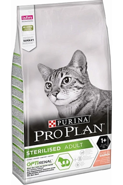 Proplan Kısırlaştırılmış Somonlu Kuru Kedi Maması 3 kg ürün görseli 1