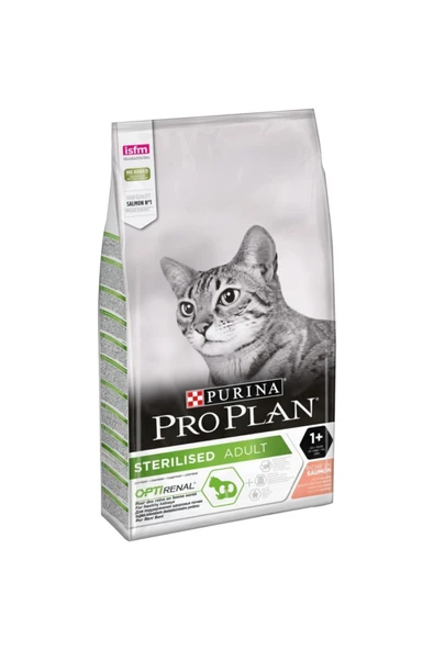 Proplan Kısırlaştırılmış Somonlu Kuru Kedi Maması 3 kg ürün görseli 1