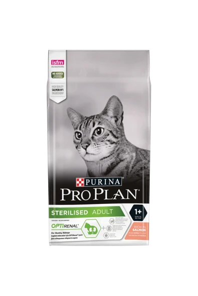 Proplan Kısırlaştırılmış Somonlu Kuru Kedi Maması 3 kg ürün görseli 1