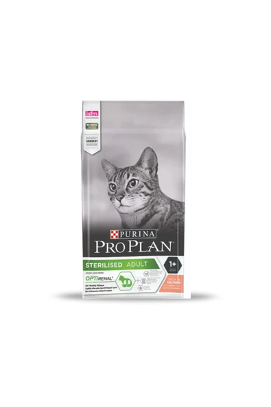 Proplan Kısırlaştırılmış Somonlu Kuru Kedi Maması 3 kg ürün görseli 1