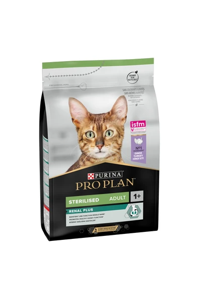 Pro Plan Sterilised Hindili Kısırlaştırılmış Kedi Maması 3kg ürün görseli 1