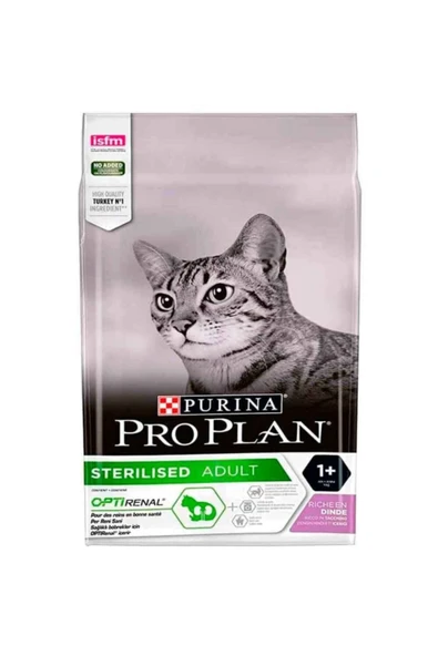 Pro Plan Sterilised Hindili Kısırlaştırılmış Kuru Kedi Maması 10 Kg ürün görseli 1