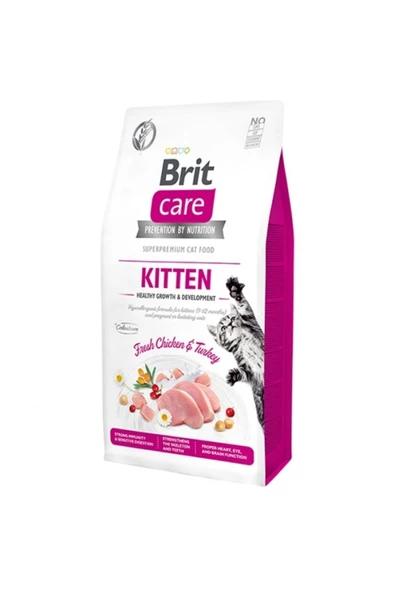 Kitten Tahılsız Tavuk Ve Hindili Yavru Kedi Maması 7 Kg ürün görseli 1