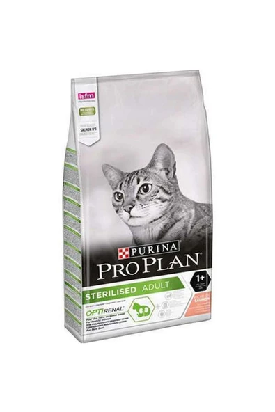 Proplan Kısırlaştırılmış Somonlu Kuru Kedi Maması 3 kg ürün görseli 1