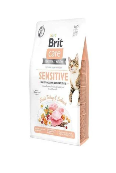 Sensitive Healty Digestion Hindi Ve Somonlu Yetişkin Kedi Maması 7kg ürün görseli 1