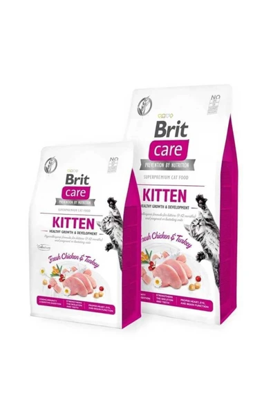 Kitten Tahılsız Tavuk Ve Hindili Yavru Kedi Maması 7 Kg ürün görseli 1