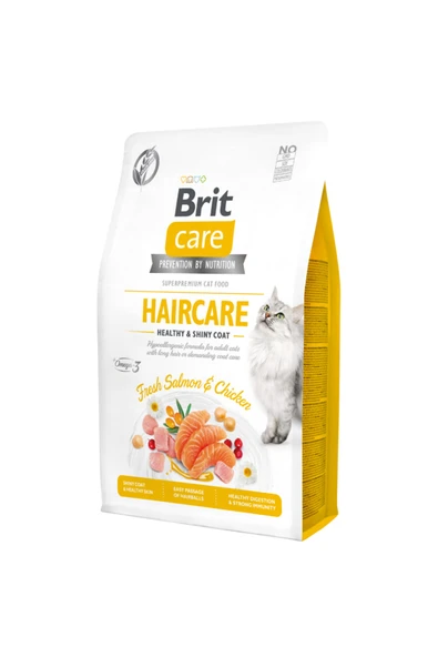 Brit Care Deri Ve Tüy Sağlığı Tahılsız Kedi Maması 7 Kg ürün görseli 1