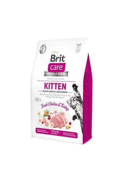 Care Kitten Tahılsız Taze Tavuk Etli Yavru Kedi Maması 2 Kg ürün görseli 1