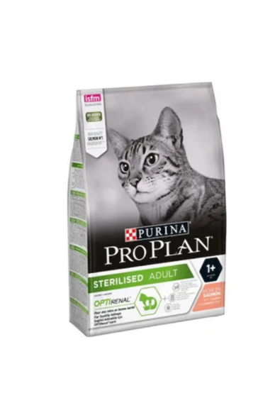 Proplan Kısırlaştırılmış Somonlu Kuru Kedi Maması 3 kg ürün görseli 1