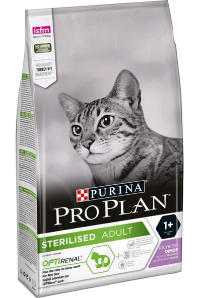 Pro Plan Sterilised Hindili Kısırlaştırılmış Kuru Kedi Maması 10 Kg ürün görseli 1