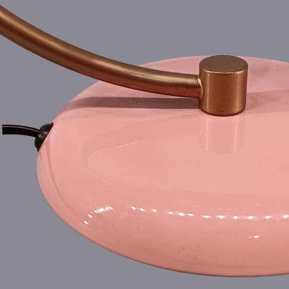 Niva Açık Pembe Masa Lambası - Resim 4