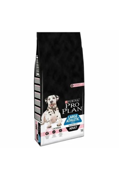 Large Athletic Adult Somon Köpek 14kg Büyük Irk Somonlu Köpek Maması ürün görseli 1
