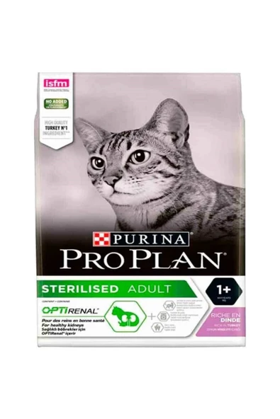 Sterilised Hindili Kedi Maması 3 Kg ürün görseli 1