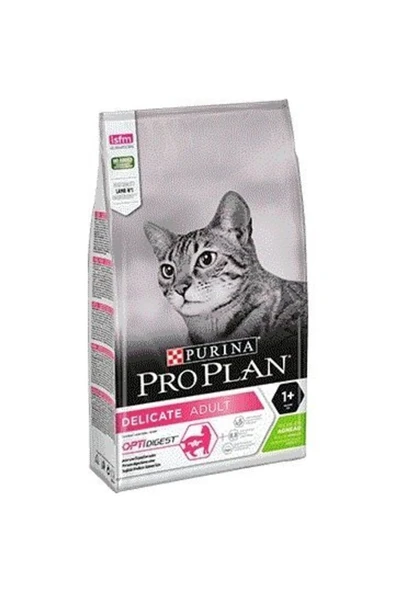 Pro Plan Delicate Kuzu Hassas Sindirim Kedi Maması 10 kg ürün görseli 1
