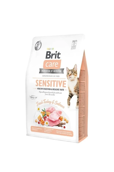 Sensitive Healty Digestion Hindi Ve Somonlu Yetişkin Kedi Maması 7kg ürün görseli 1