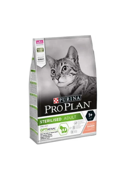 Proplan Kısırlaştırılmış Somonlu Kuru Kedi Maması 3 kg ürün görseli 1