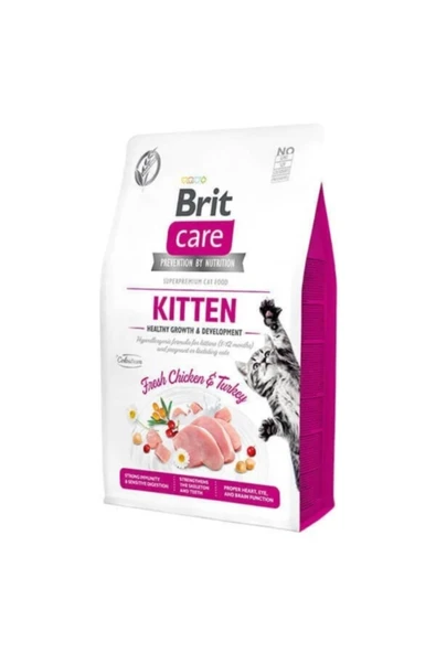 Kitten Tahılsız Tavuk Ve Hindili Yavru Kedi Maması 7 Kg ürün görseli 1