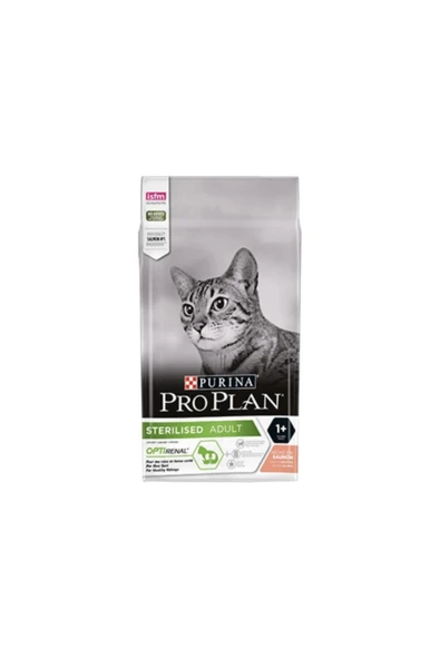 Proplan Sterilised Kısırlaştırılmış Somonlu Kedi Maması 10 Kg ürün görseli 1