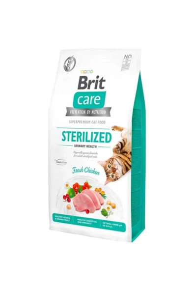 Hypo-allergenic Urinary Tahılsız Tavuklu Kısırlaştırılmış Kedi Maması 7 Kg ürün görseli 1