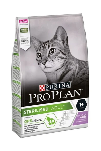 Sterilised Kısırlaştırılmış Hindili Kedi Maması 1,5 kg ürün görseli 1