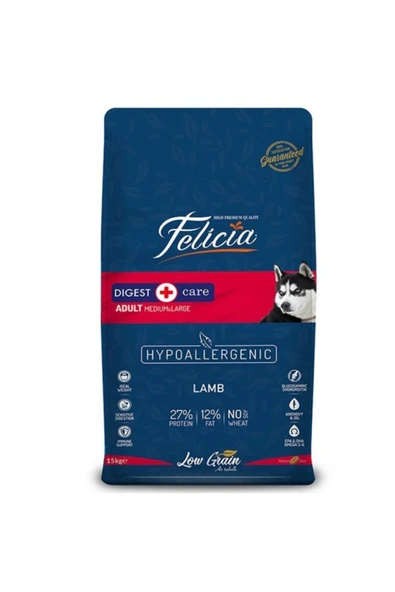 Düşük Tahıllı Kuzu Etli Yetişkin Köpek Maması 15kg ürün görseli 1