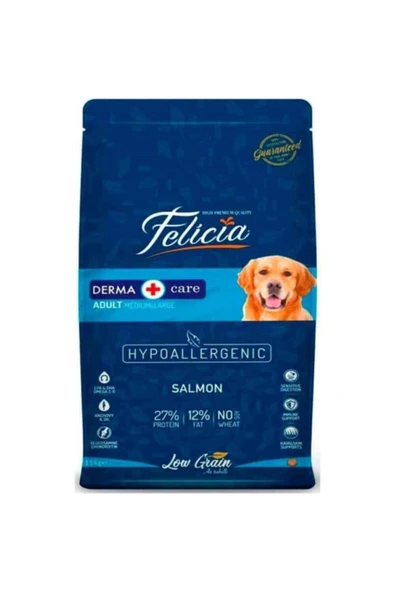 Az Tahıllı Hipoalerjenik Orta Ve Büyük Irklar İçin Somonlu Yetişkin Köpek Maması 15 kg ürün görseli 1