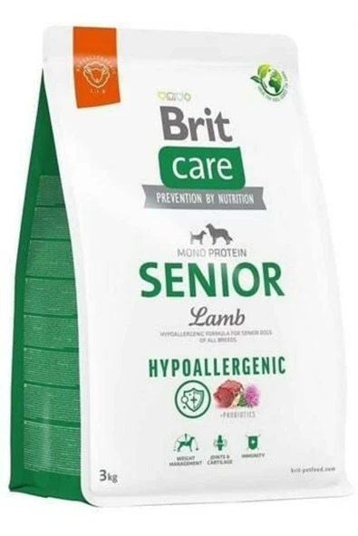 Hypo-allergenic Kuzulu Yaşlı Köpek Kuru Maması 3 Kg ürün görseli 1